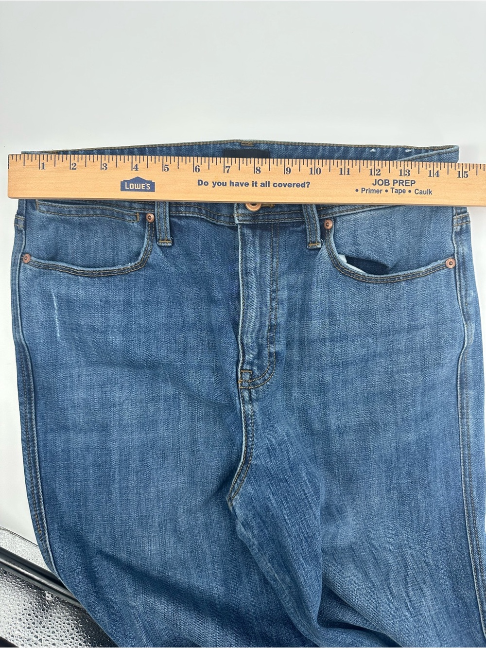 Talbots Stovepipe Jeans Women’s Size 8 Medium Wash Straight Leg Denim 1182 - Picture 8 of 8